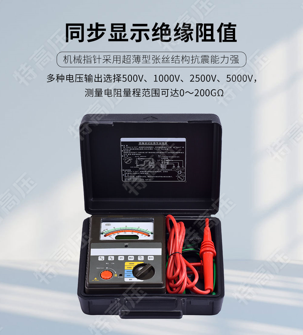 絕緣電阻測試儀